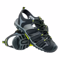 Hi-Tec Mens Eritio Sandals - 9 UK, Black/Lime