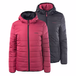 Hi-Tec Womens/Ladies Haimo Padded Jacket - M, Beet Red/Black