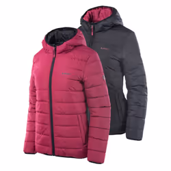 Hi-Tec Womens/Ladies Haimo Padded Jacket - M, Beet Red/Black