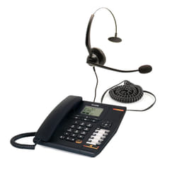 Alcatel Temporis 880 Corded Telephone + JPL 100-PM Headset
