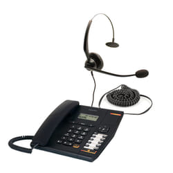 Alcatel Temporis 580 Corded Telephone + JPL 100-PM Headset