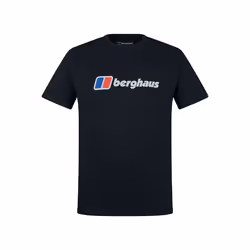 Berghaus Class XL-Logo Tee Black - UK M