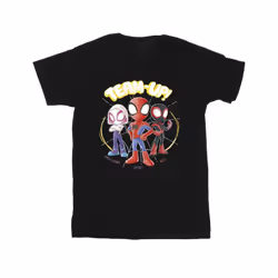 Marvel Boys Spidey And His Amazing Friends Sketch T-Shirt - 12-13 Years, Black