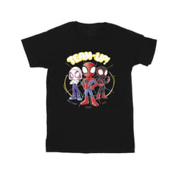 Marvel Boys Spidey And His Amazing Friends Sketch T-Shirt - 12-13 Years, Black
