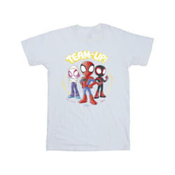 Marvel Boys Spidey And His Amazing Friends Sketch T-Shirt - 12-13 Years, White