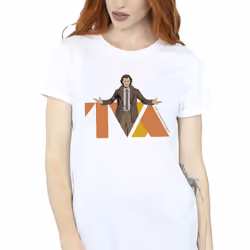Marvel Womens/Ladies Loki TVA Pose Cotton Boyfriend T-Shirt - XXL, White