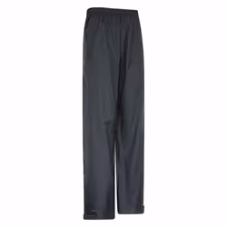 Mountain Warehouse Mens Downpour Waterproof Trousers - XXL R, Black