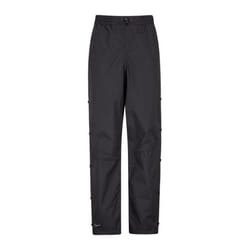 Mountain Warehouse Womens/Ladies Downpour Waterproof Trousers - 20 UK S, Black