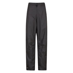 Mountain Warehouse Mens Spray Waterproof Trousers - 3XL S, Black