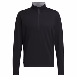 Adidas Mens Elevated Quarter Zip Sweatshirt