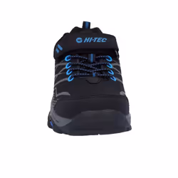 Hi-Tec Boys Blackout Low Cut Walking Shoes - 6 UK, Black/Blue