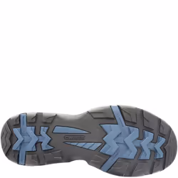 Hi-Tec Mens Storm Suede Boots - 12 UK, Charcoal/Grey/Majolica Blue
