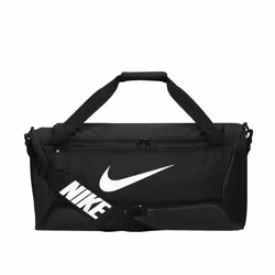 Nike Brasilia Swoosh Training 60L Duffle Bag - One Size, Black/White