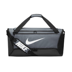 Nike Brasilia Swoosh Training 60L Duffle Bag - One Size, Iron Grey/Black/White