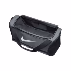 Nike Brasilia Swoosh Training 60L Duffle Bag - One Size, Iron Grey/Black/White
