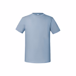 Fruit of the Loom Mens Iconic Premium Ringspun Cotton T-Shirt - XXL, Mineral Blue