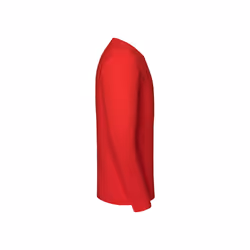 Fruit of the Loom Mens Iconic Premium Long-Sleeved T-Shirt - M, Red