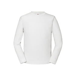 Fruit of the Loom Mens Iconic Premium Long-Sleeved T-Shirt - S, White