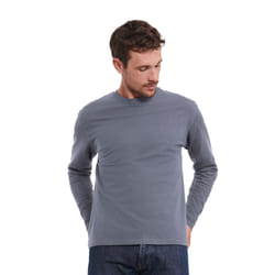 Russell Mens Classic Long-Sleeved T-Shirt - XXL, Convoy Grey