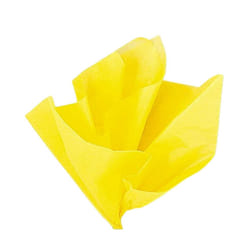 Unique Party Tissue Paper (Pack of 10) - 26in x 20in, Yellow