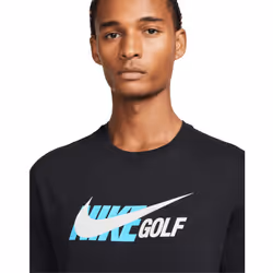 Nike Golf Mens T-Shirt - L, Black