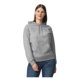 Gildan Unisex Adult Softstyle Fleece Midweight Hoodie - S, Sports Grey
