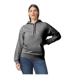 Gildan Unisex Adult Softstyle Fleece Midweight Hoodie - S, Charcoal