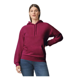 Gildan Unisex Adult Softstyle Fleece Midweight Hoodie - S, Maroon