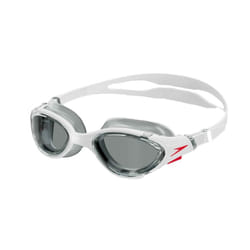 Speedo Unisex Adult 2.0 Biofuse Swimming Goggles - One Size, White/Smoke