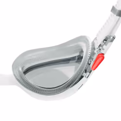 Speedo Unisex Adult 2.0 Biofuse Swimming Goggles - One Size, White/Smoke
