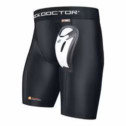Shock Doctor Core Compression Shorts - S, Black