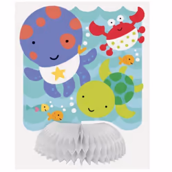 Unique Party Under The Sea Honeycomb Party Centrepiece (Pack of 4)