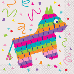 Unique Party Mexican Fiesta Disposable Napkins (Pack of 16)