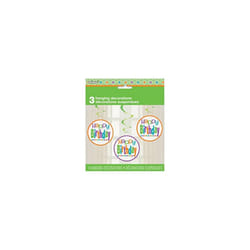 Unique Party Polka Dot Birthday Hanging Decoration (Pack of 3)