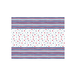 Unique Party American Plastic Stars & Stripes Party Table Cover