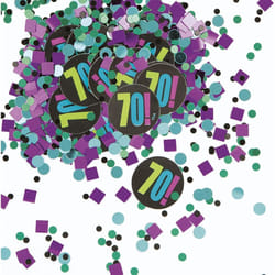Unique Party Cheer 70th Confetti