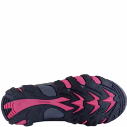 Hi-Tec Girls Blackout Mid Cut Walking Boots - 12 UK Child, Dark Rose/Fuchsia