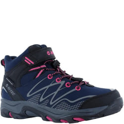 Hi-Tec Girls Blackout Mid Cut Walking Boots - 3 UK, Navy/Magenta