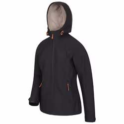 Mountain Warehouse Womens/Ladies Iona Soft Shell Jacket - 18 UK, Black