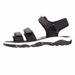 Mountain Warehouse Childrens/Kids 3 Touch Fastening Strap Sandals - 12 UK Child, Black