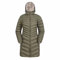 Mountain Warehouse Womens/Ladies Florence Long Padded Jacket - 18 UK, Khaki