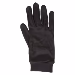 Mountain Warehouse Unisex Adult Silk Gloves - S, Black