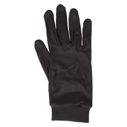 Mountain Warehouse Unisex Adult Silk Gloves - S, Black