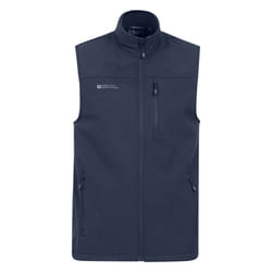 Mountain Warehouse Mens Grasmere Gilet - XS, Dark Blue