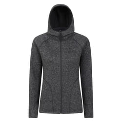Mountain Warehouse Womens/Ladies Nevis Full Zip Hoodie - 16 UK, Black