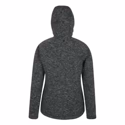 Mountain Warehouse Womens/Ladies Nevis Full Zip Hoodie - 16 UK, Black