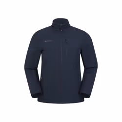Mountain Warehouse Mens Grasmere Soft Shell Jacket - XS, Dark Blue
