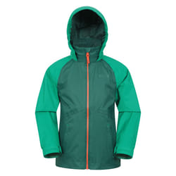 Mountain Warehouse Childrens/Kids Torrent II Waterproof Jacket - 11-12 Years, Green