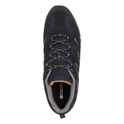 Mountain Warehouse Mens Curlews Waterproof Suede Walking Shoes - 7 UK, Navy