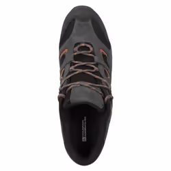Mountain Warehouse Mens Curlews Waterproof Suede Walking Shoes - 10 UK, Dark Grey